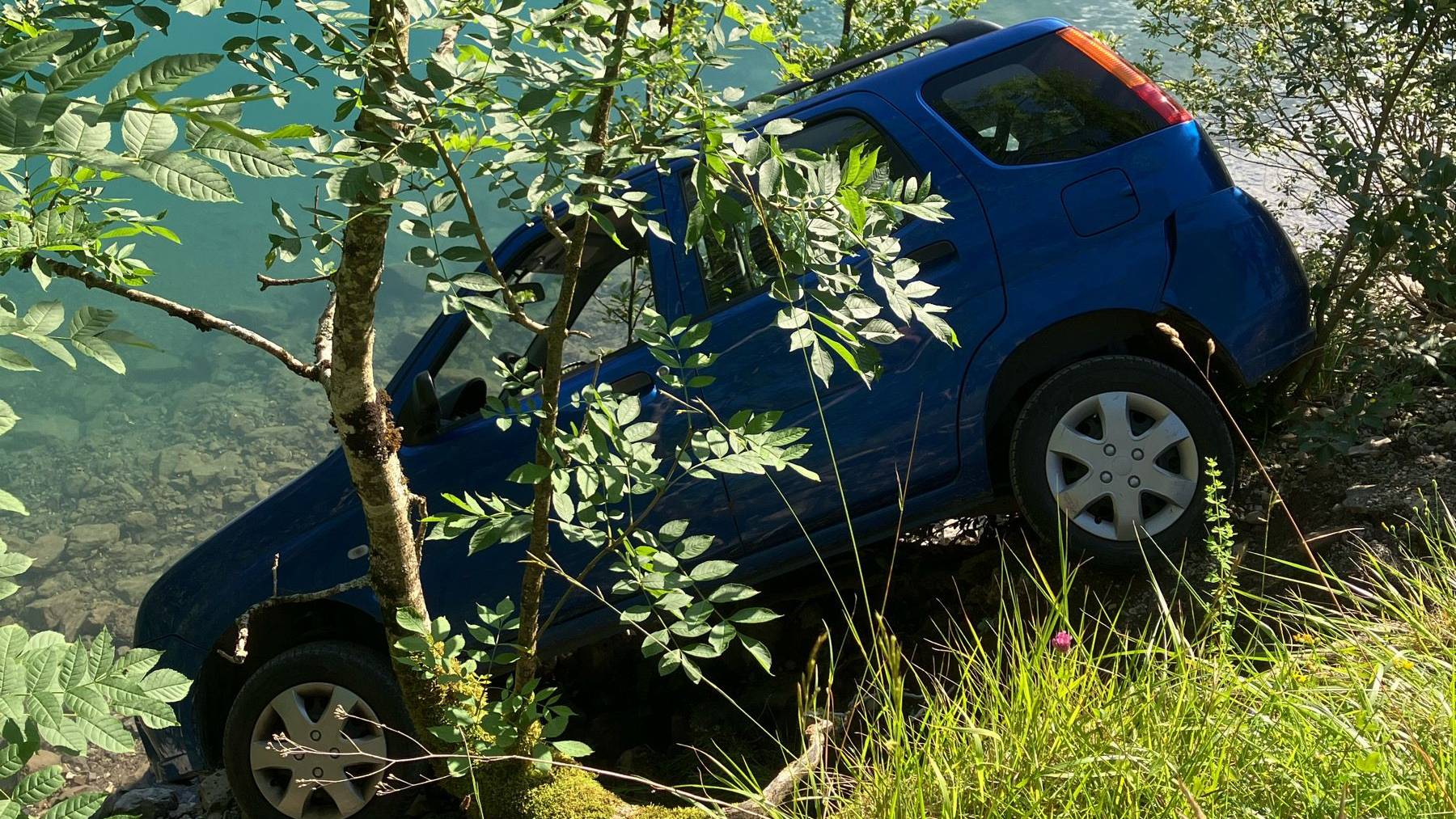 Verkehrsunfall Klöntalersee 160724