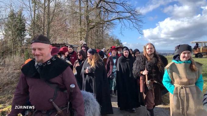 Narrenzeit in Bassersdorf: Dutzende laufen beim «Buebemarsch» mit