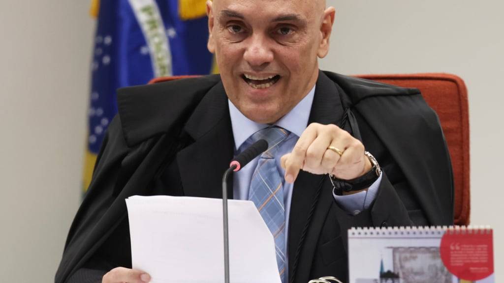 ARCHIV - Der brasilianische Richter des Obersten Gerichtshofs, Alexandre de Moraes. Foto: Luis Nova/AP/dpa/Archivbild