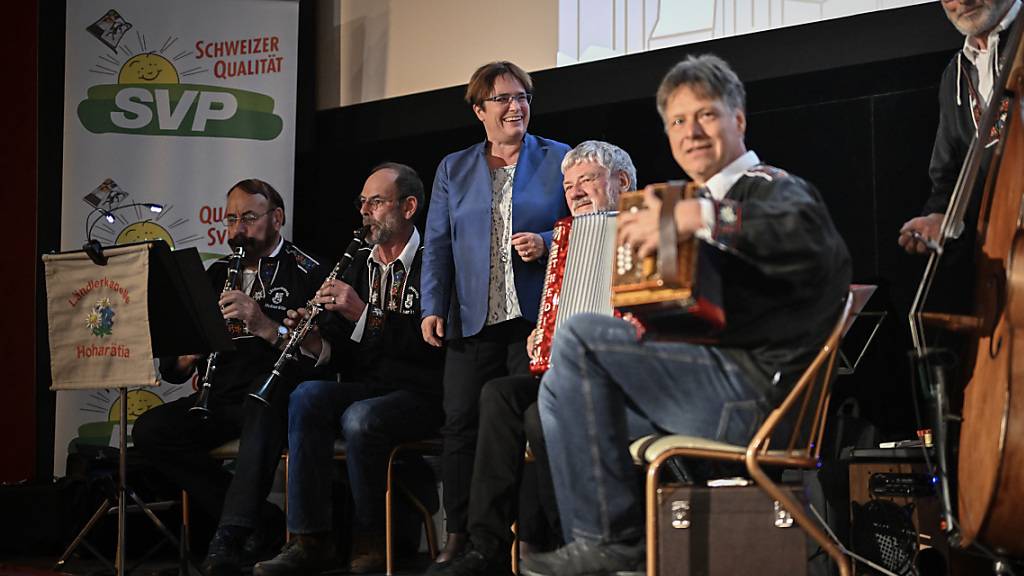 Die Bündner SVP versuchte während des Wahlkampfs alles, um den einen SP-Nationalratssitz für den Kanton Graubünden zurückzuerobern. Am Sonntagnachmittag werden die Wahlresultate im Bergkanton erwartet. (Archivbild)