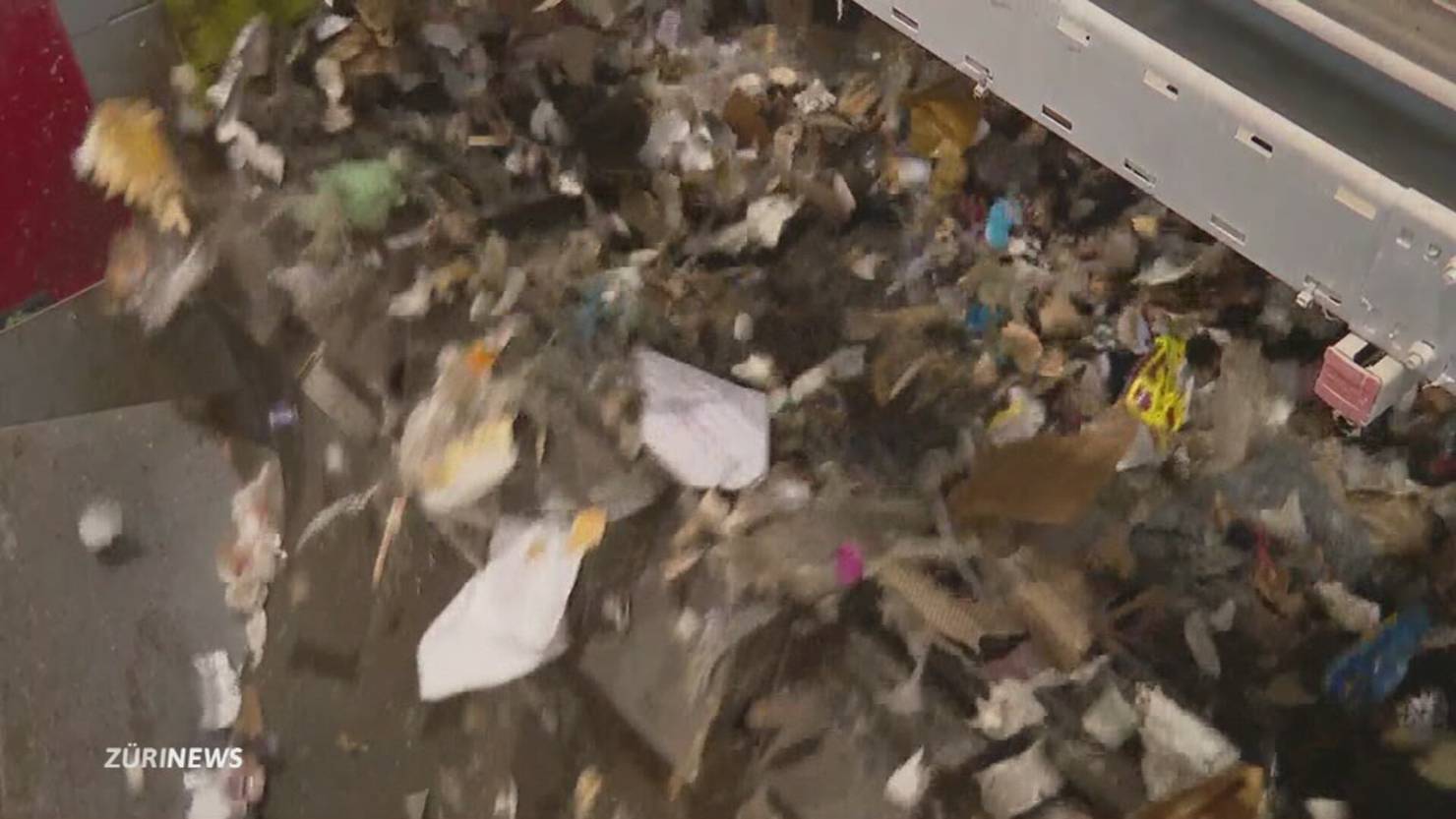 Vermeidung von Abfall dank neuartiger Abfalltrennmaschine | TeleZüri