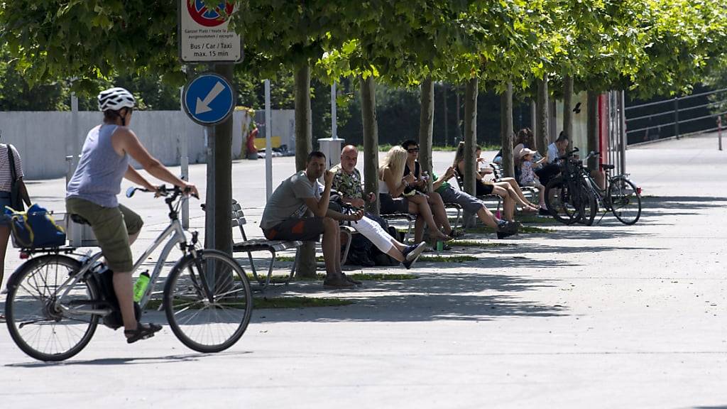 Mehr Grün, weniger Grau: Dieses Ziel verfolgen in Bern sowohl die Stadtklima-Initiative als auch der Gegenvorschlag. (Symbolbild)