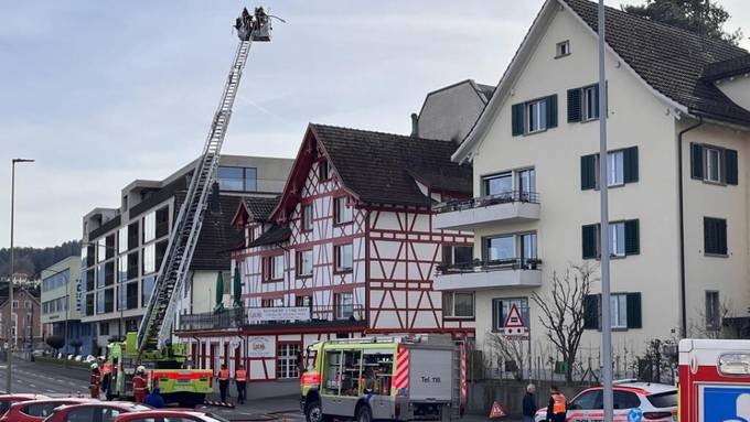 Wädenswiler Haus bleibt nach Brand Monate unbewohnbar