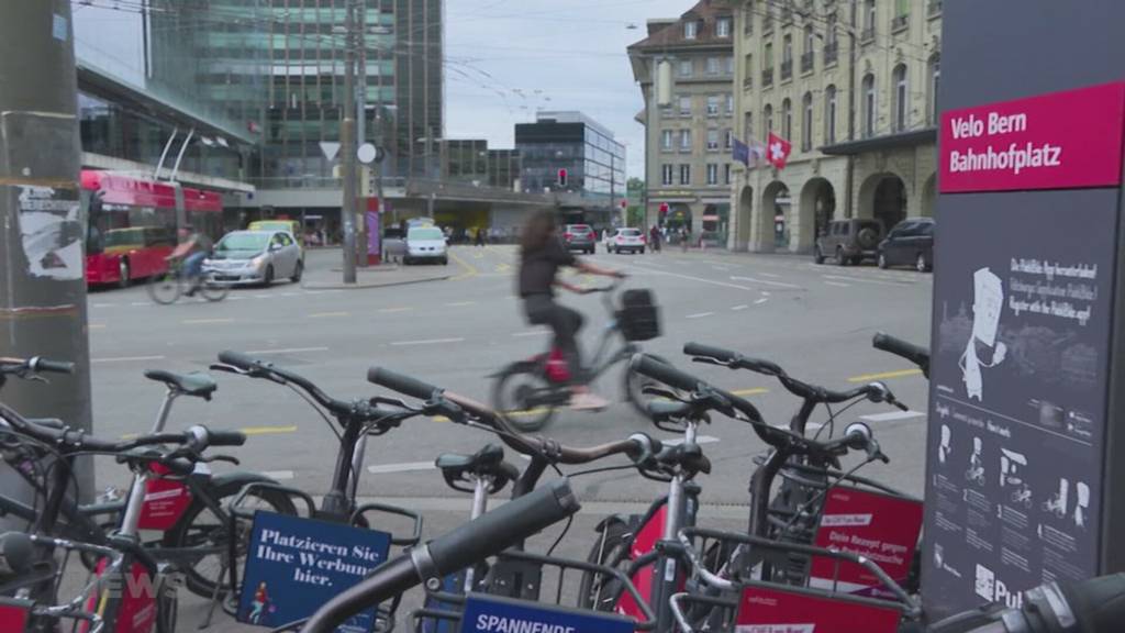 Gurtenfestival-Gänger schnappen sich Publibikes