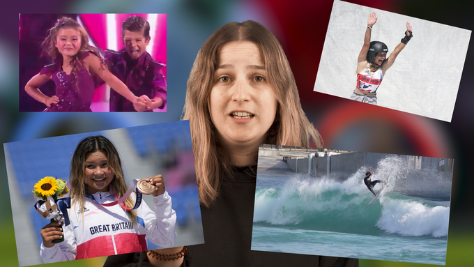 Singen, surfen, skaten: So tickt die 13-jährige Olympia-Medaillengewinnerin