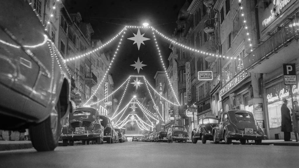 50er bis 80er: So feierte Zürich früher Weihnachten