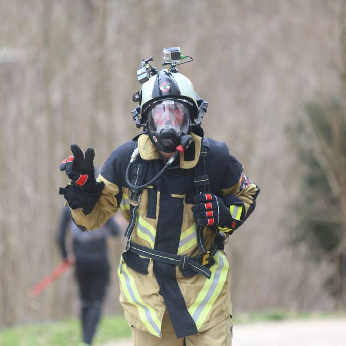 Alle drei Aargauer Feuerwehrmänner unterbieten alten Weltrekord