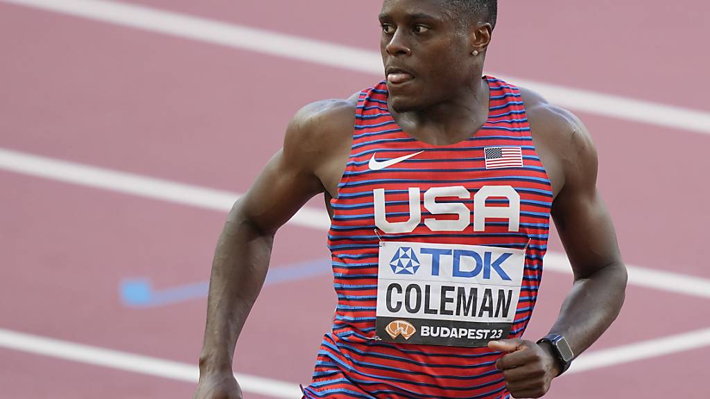 Christian Coleman fügt Noah Lyles eine Niederlage zu (Archivaufnahme)
