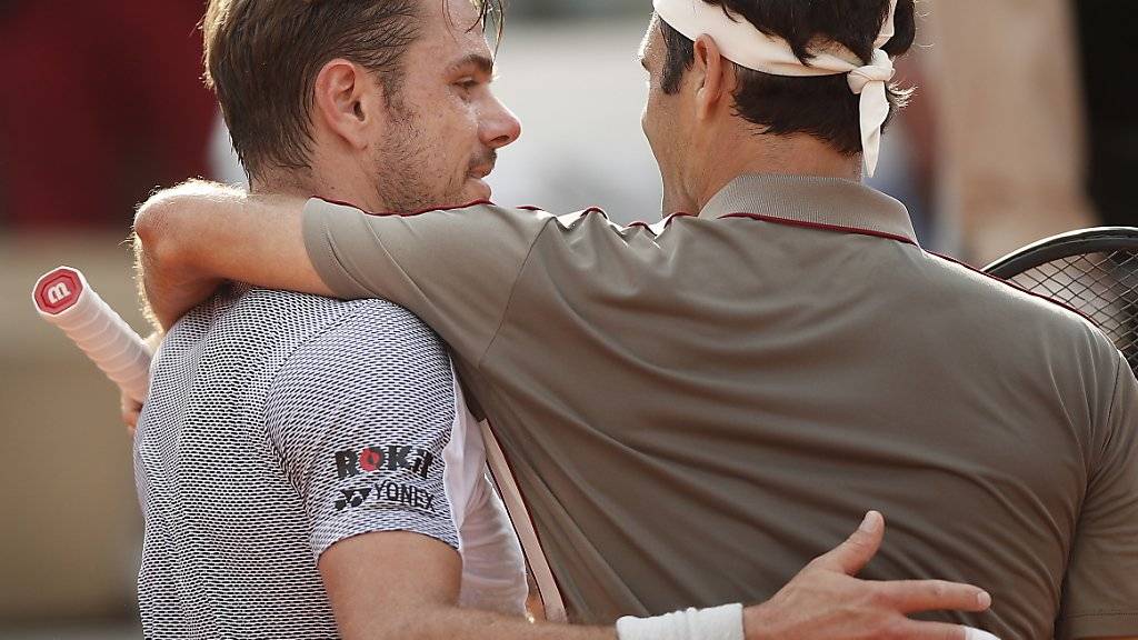 Eine Niederlage, die nicht sonderlich weh tut: Stan Wawrinka ist trotz des Ausscheidens gegen Roger Federer mit seinem French Open sehr zufrieden