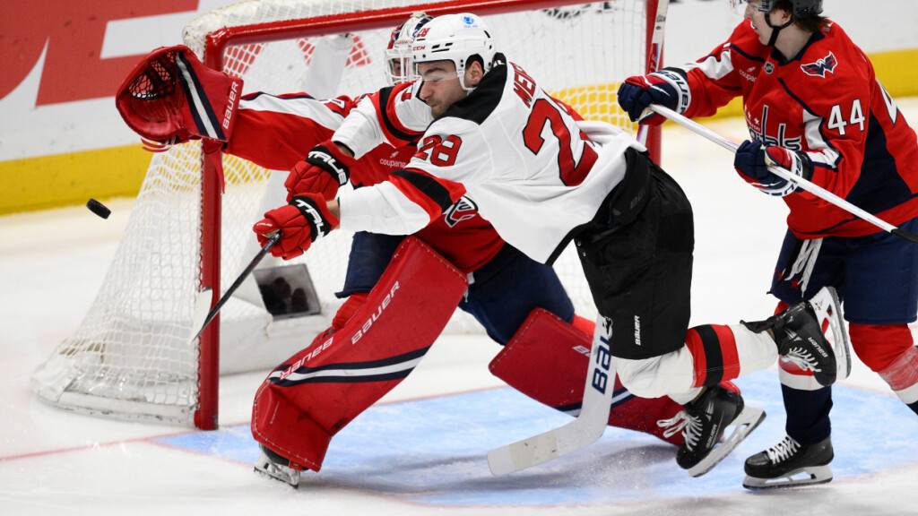 Grosser Einsatz, kein Ertrag: Timo Meier und die New Jersey Devils beziehen eine schmerzhafte Niederlage in Washington