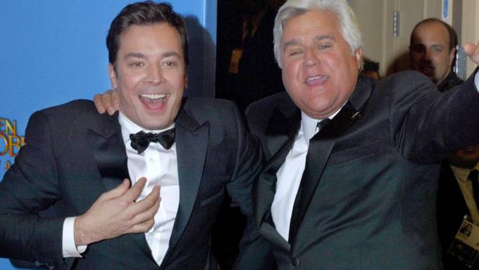 Jay Leno gibt überraschendes Mini-Comeback in «Tonight Show»