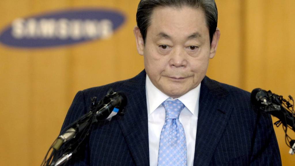 Der Verwaltungsratspräsident von Samsung, Lee Kun Hee, ist am Sonntag verstorben. (Archivbild)