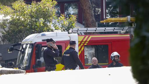 Briefbombe explodiert in Ukraine-Botschaft in Madrid: ein Verletzter
