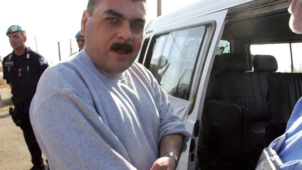 Kuntar nach seiner Freilassung aus israelischer Haft im Jahr 2008 (Archiv).