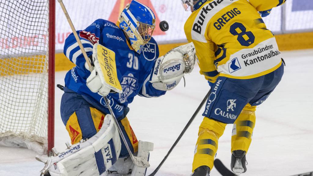 Nächste Saison spielt Rico Gredig (gelb) nicht mehr gegen, sondern für den EV Zug