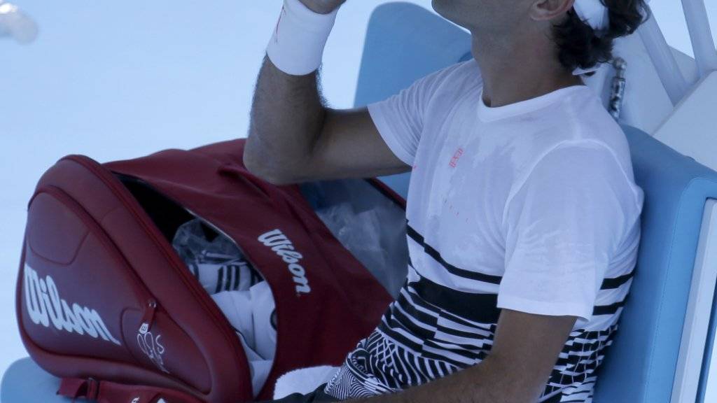 Durstig nach Erfolg: Roger Federer gibt beim Australian Open sein Comeback auf der grossen Bühne