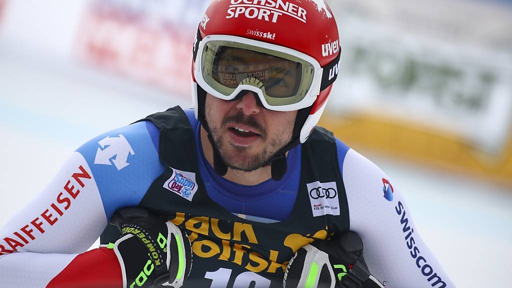 Carlo Janka war im einzigen Training in Garmisch als Neunter bester Schweizer
