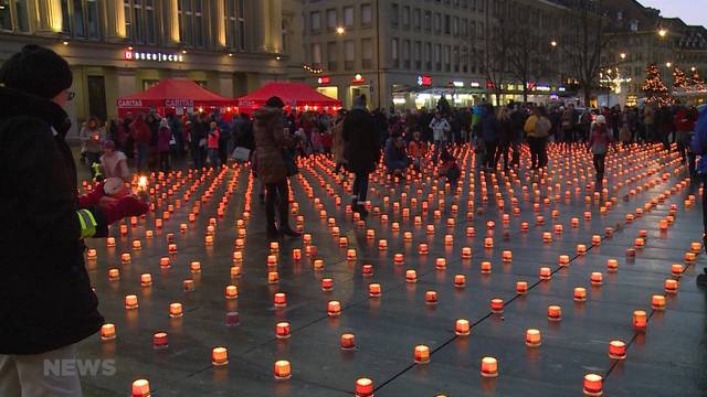 Lichtermeer für Arme