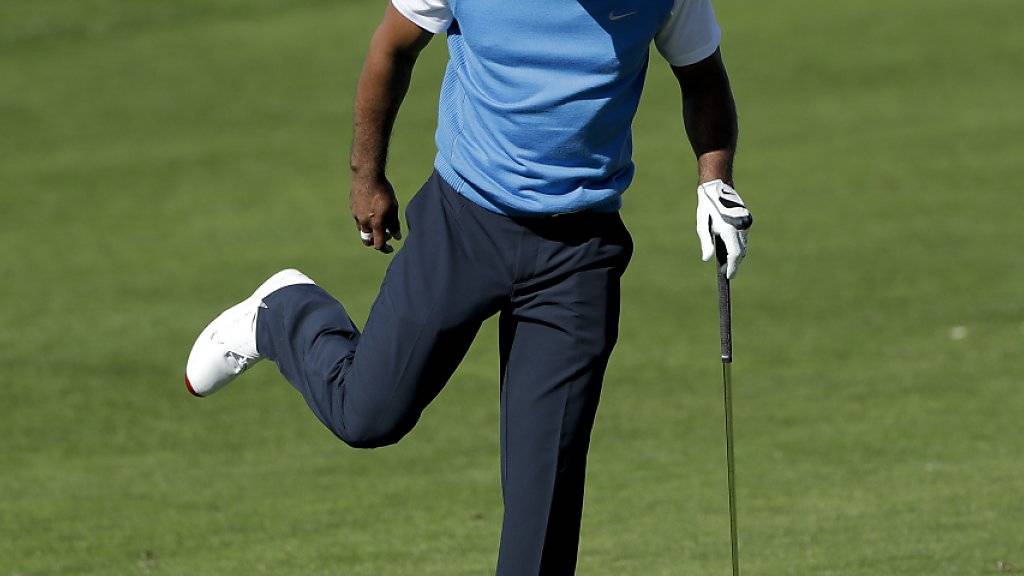 Beim Comeback auf der PGA-Tour alles andere als überzeugend: Tiger Woods