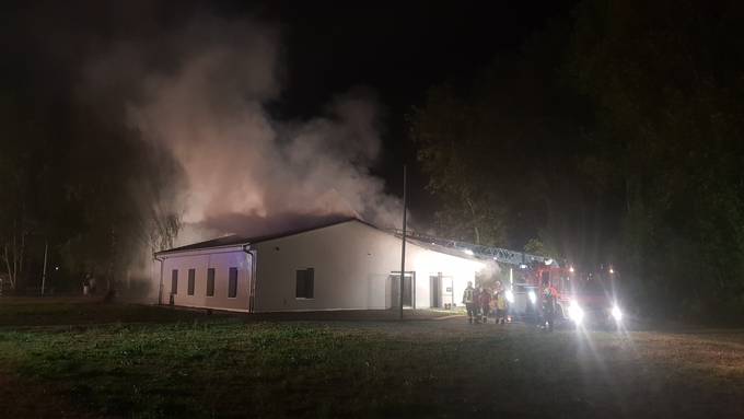 Brand bei Wigoltinger Moschee