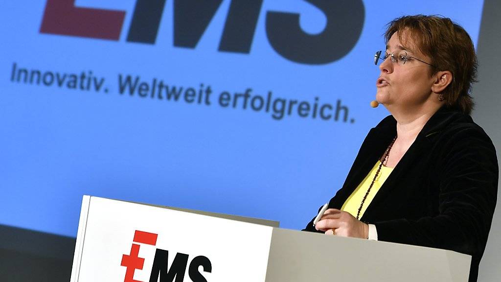 Ems-Chemie-Chefin Magdalena Martullo-Blocher kann ein Umsatzwachstum zum Jahresauftakt verkünden. (Archiv)