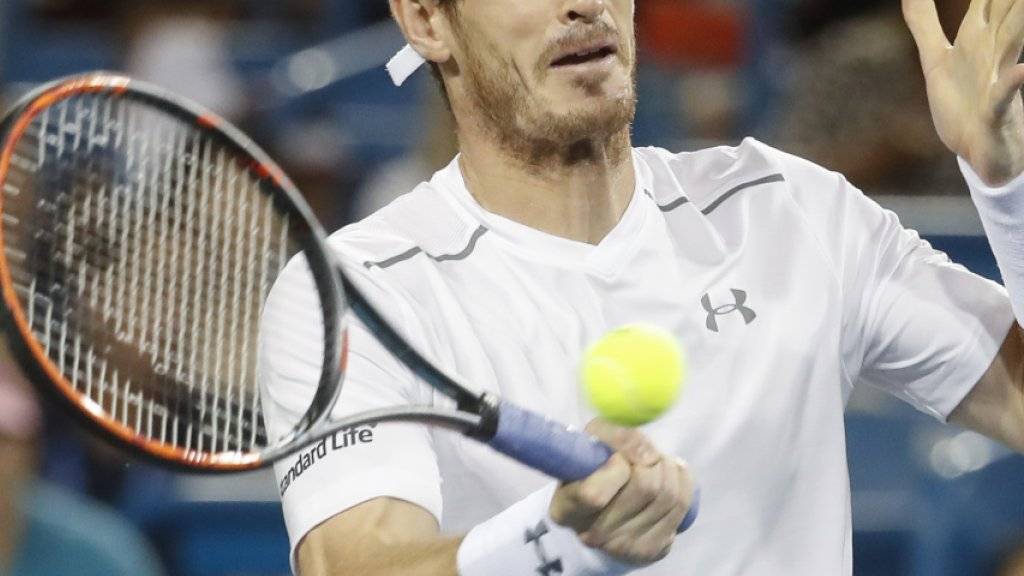 Wieder einmal eine Niederlage eingesteckt: Andy Murray verlor in Cincinnati im Final