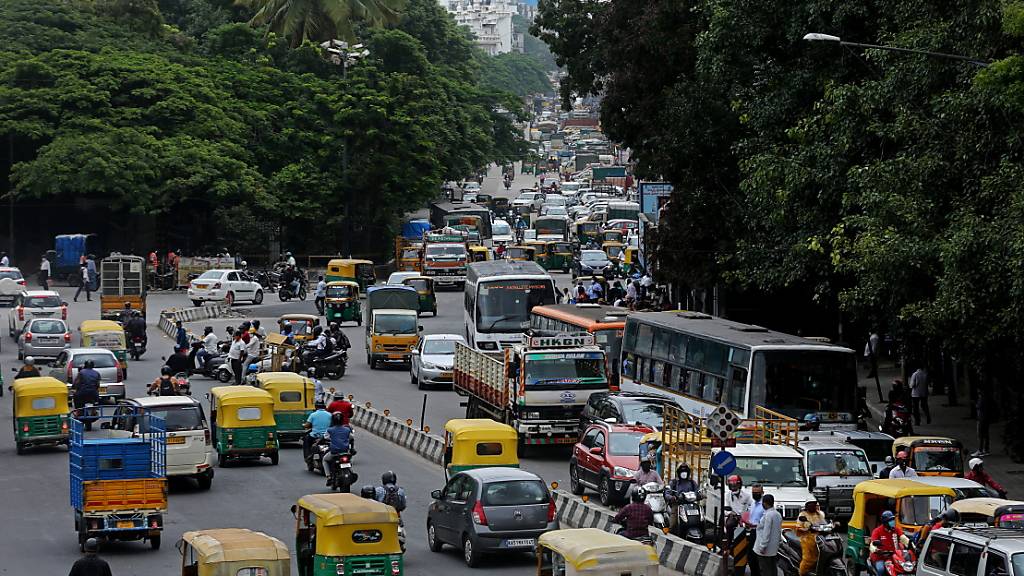 Die indische Stadt Bangalore will mit einer Metro bis 2026 den IT-Distrikt an den öffentlichen Nahverkehr anbinden und so das Strassennetz entlasten. Dafür bestellt sie 180 Fahrtreppen von Schindler. (Archivbild)