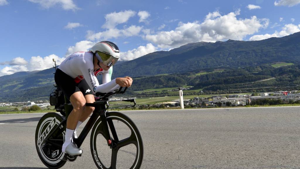 Stefan Bissegger überzeugte an der UAE Tour im Zeitfahren (Archivbild)