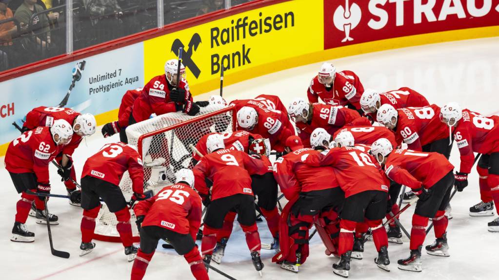 Die Schweizer Eishockey-Nationalmannschaft an der WM 2025 in Stockholm