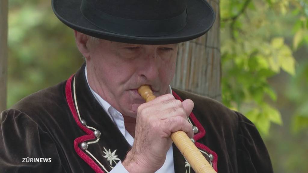 Spontane Auftritte mit dem Alphorn