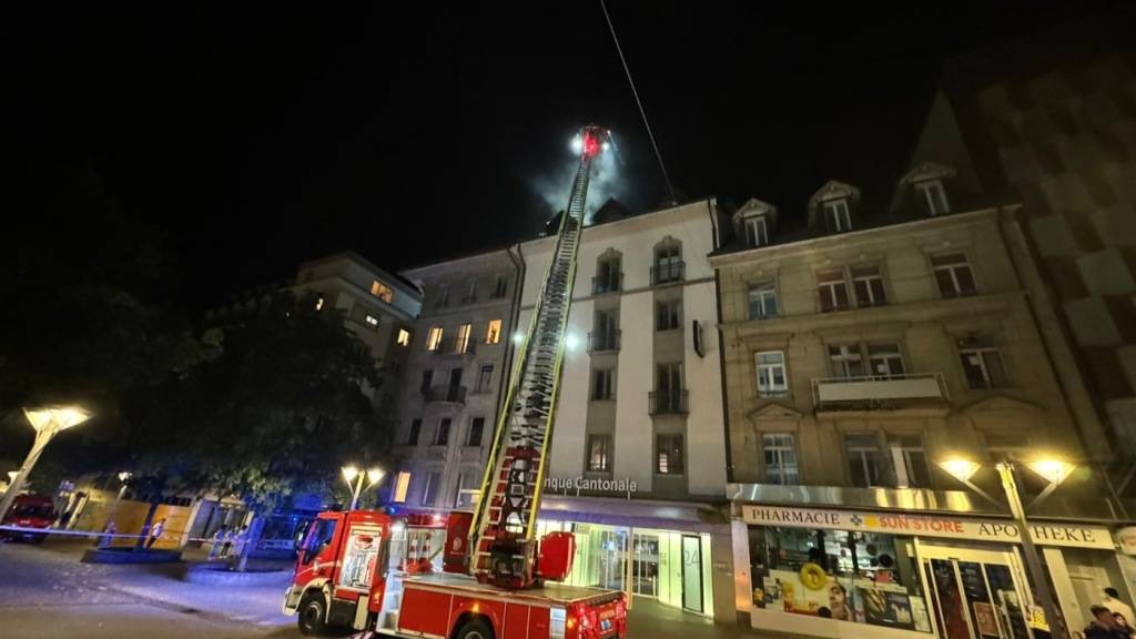 Zehn Evakuierte nach Brand in Innenstadt von Freiburg