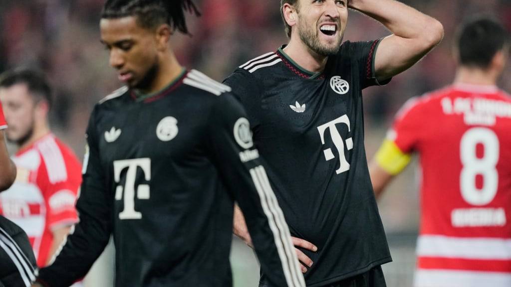 Für Michael Olise (links) und Harry Kane gab es keinen 17. Sieg in Folge mit Bayern München