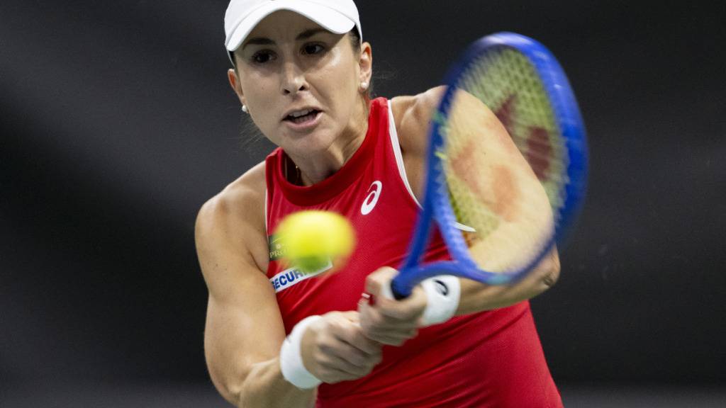 Belinda Bencic wird ihrer Favoritenrolle im ersten Einzel gerecht