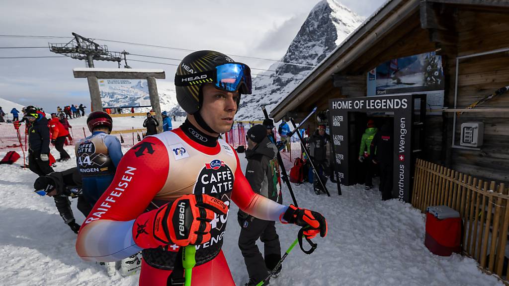 Ralph Weber in Wengen: Schon da fasste er seinen Entschluss, die Karriere zu beenden