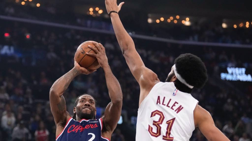 Kawhi Leonard (links) war bester Werfer der Partie