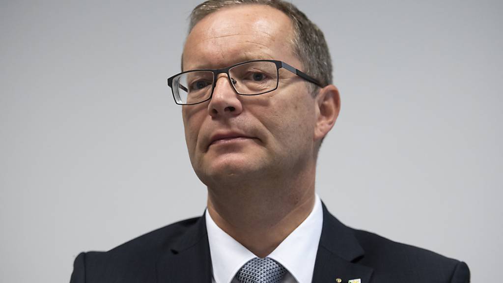Regierungsratspräsident Walter Schönholzer (FDP) erläuterte am Donnerstag das Härtefallprogramm des Kantons Thurgau für Unternehmen, die von der Coronakrise betroffen sind (Archivbild).