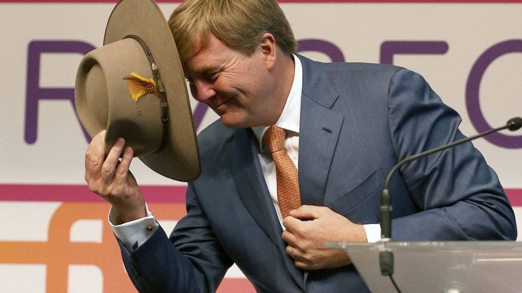 König Willem-Alexander stattet der grössten Homosexuellen-Organisation der Niederlande einen Geburtstagsbesuch ab. (Archivbild)