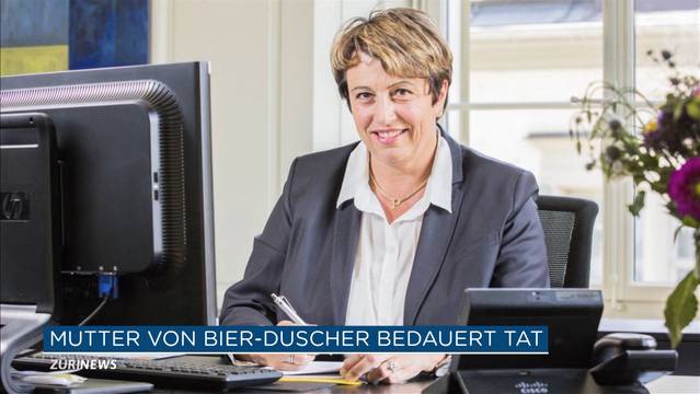 Sohn von SP-Regierungsrätin entschuldigt sich für Bierdusche
