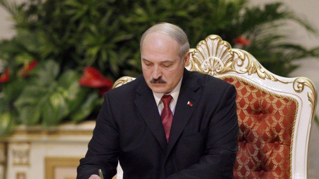 Der weissrussische Präsident Alexander Lukaschenko bewirbt sich bei den Wahlen vom 9. August für eine sechste Amtszeit. Lukaschenko regiert Weissrussland seit 1994 mit eiserner Faust. (Archivbild)