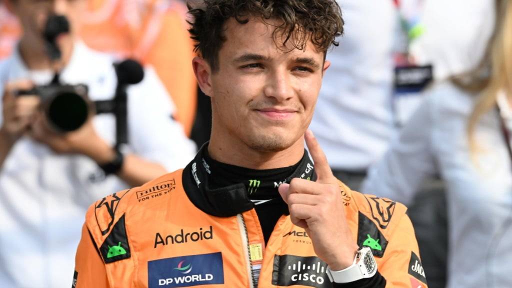 Lando Norris steht zum sechsten Mal vor einem Grand Prix auf dem besten Startplatz