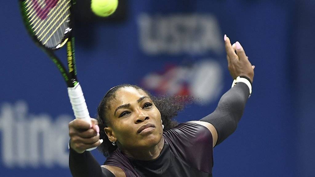 Aus dem Gleichgewicht: Serena Williams schied am US Open im Halbfinal aus