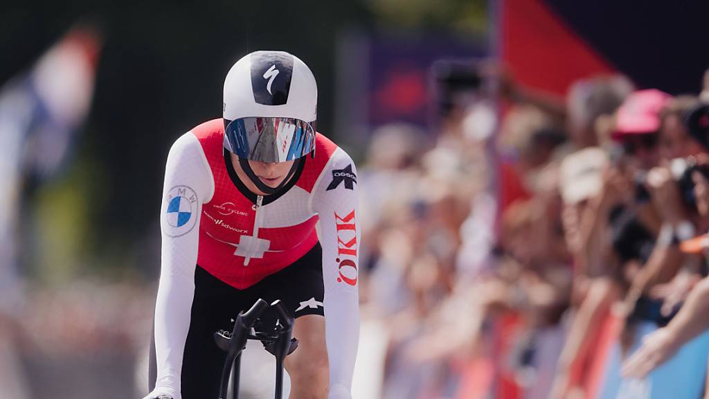 Marlen Reusser verlor in Wollongong als Dritte 41 Sekunden auf die niederländische Weltmeisterin Ellen van Dijk