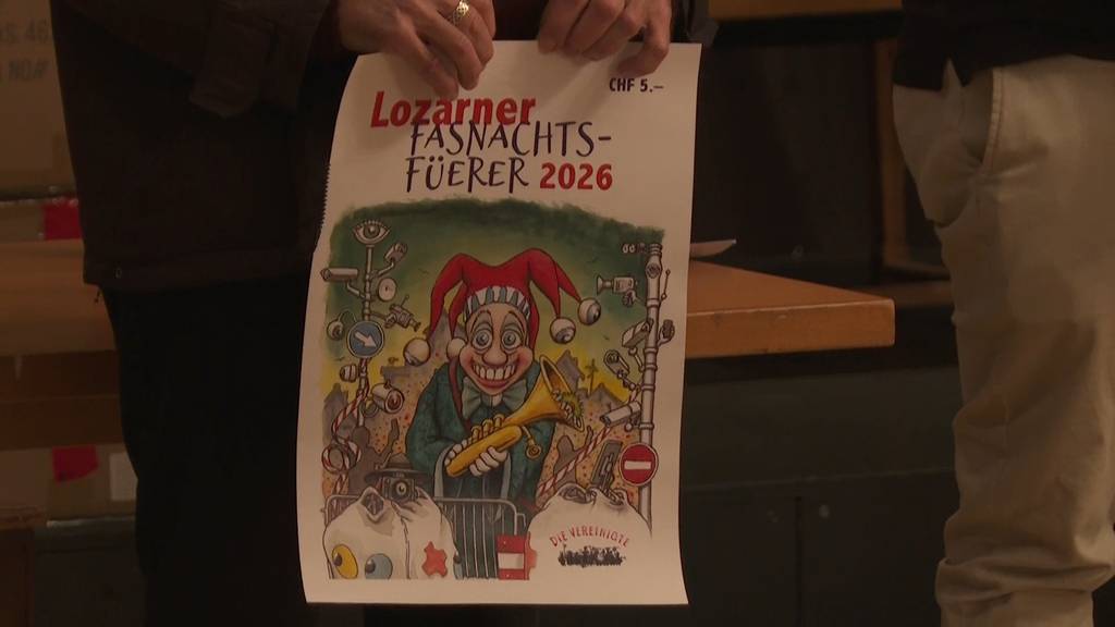 So sieht der Lozärner Fasnachtsfüerer 2026 aus