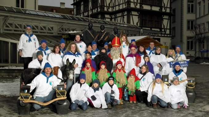 Sonntag: Der Samichlaus in der Luzerner Altstadt