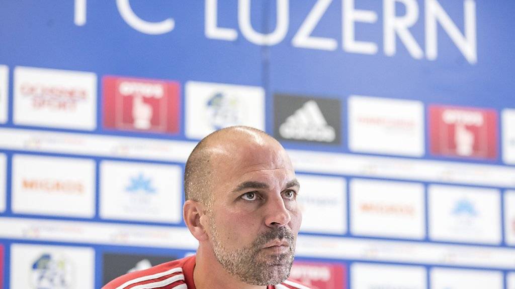 Steht mit dem FC Luzern heute Abend vor einer schwierigen Aufgabe: Coach Markus Babbel