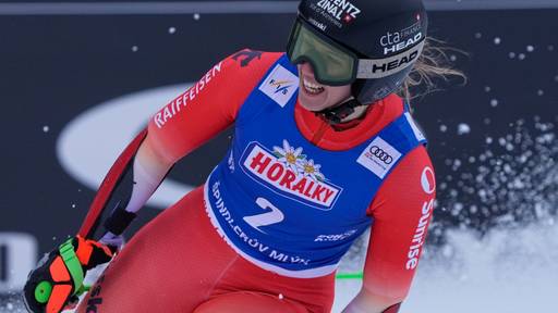 Rast wird Vierte im Riesenslalom von Spindleruv Mlyn