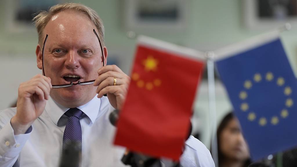 In China Geld zu verdienen, werde problematischer, sagte Jens Eskelund, Präsident der europäischen Handelskammer. (Archivbild)