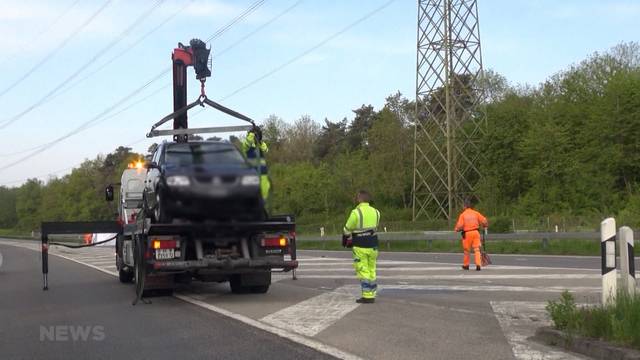 Muss man mit Personen auf der Autobahn rechnen?