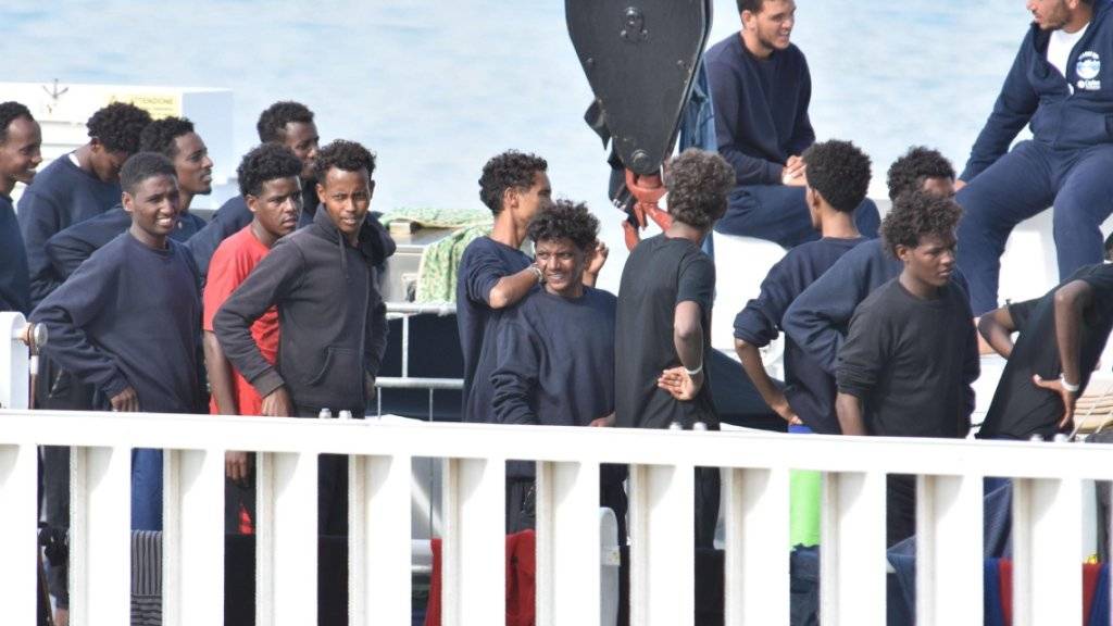 Aus für Seenotrettung im Mittelmeer: Das Mandat der Marineoperation Sophia zur Rettung von Flüchtlingen und Migranten läuft am 31. März aus. (Archiv)