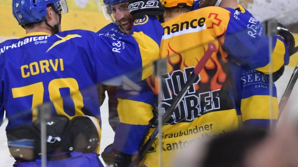 Davoser Jubel gegen Spengler-Cup-Finalist HC Lugano